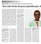 Entrevista sobre Regulação em Cabo Verde