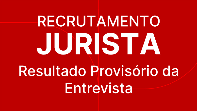 Jurista - Resultado Provisório da Entrevista