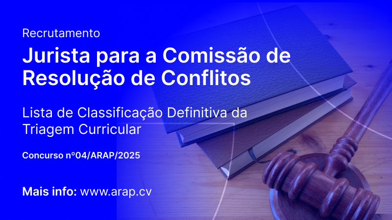 Recrutamento Jurista para CRC: Lista de Classificação Definitiva da Triagem Curricular