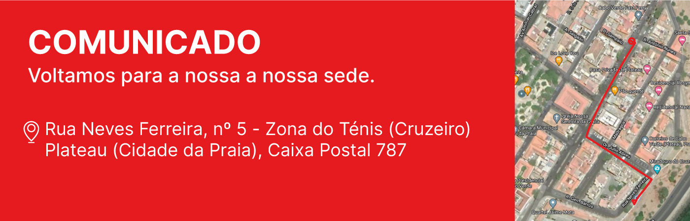 Voltamos para a nossa sede!