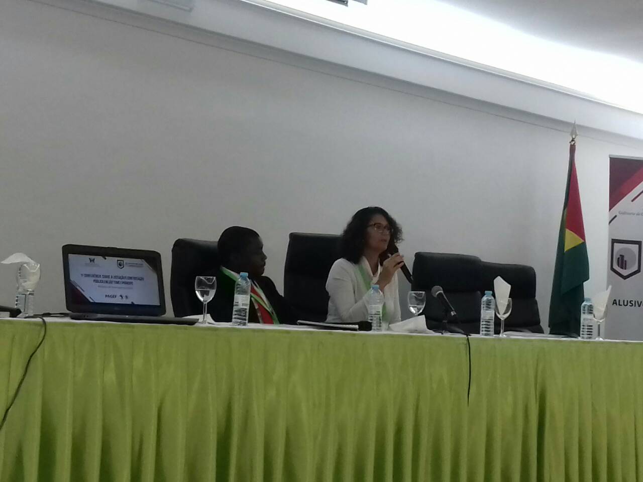 ARAP partilha experiência na 1ª Conferência de Contratação Pública em São Tomé e Príncipe