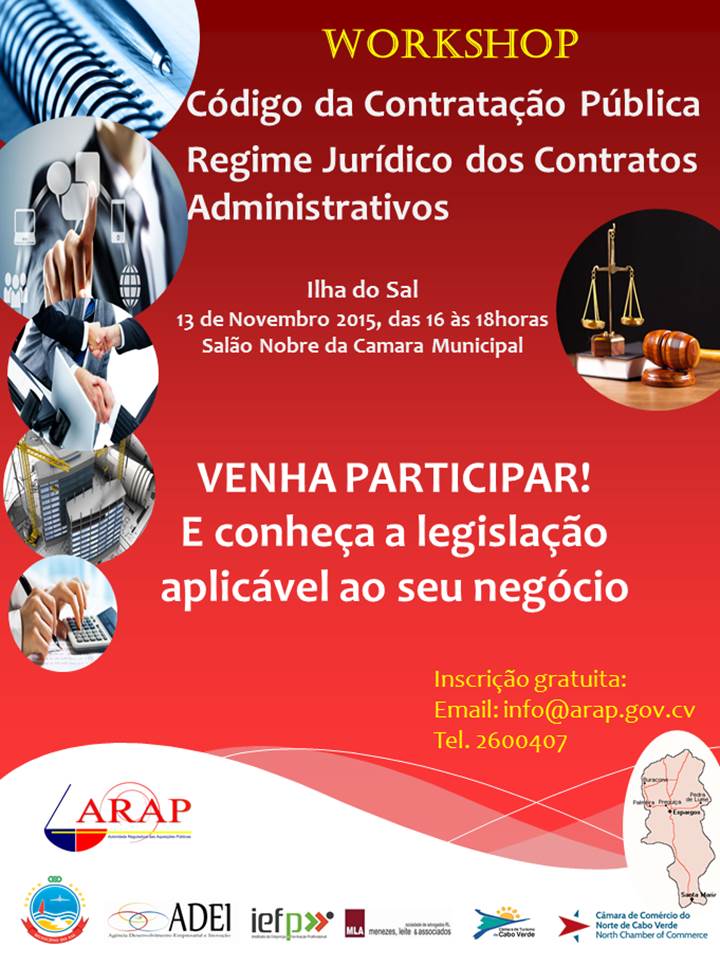 Sal acolhe workshop sobre contratação pública